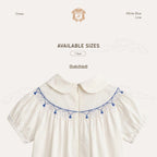 Kekeyo White Blue Line Dress | 1Y
