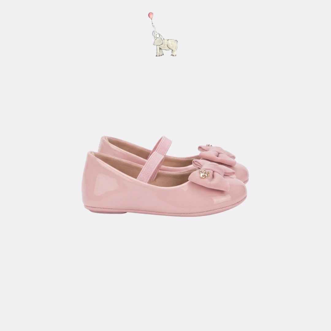 Miffy Bow Flat Shoes | Pink