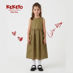 Kekeyo Dress Royal Bloom Coffe | 8Y 10Y 12Y S M L