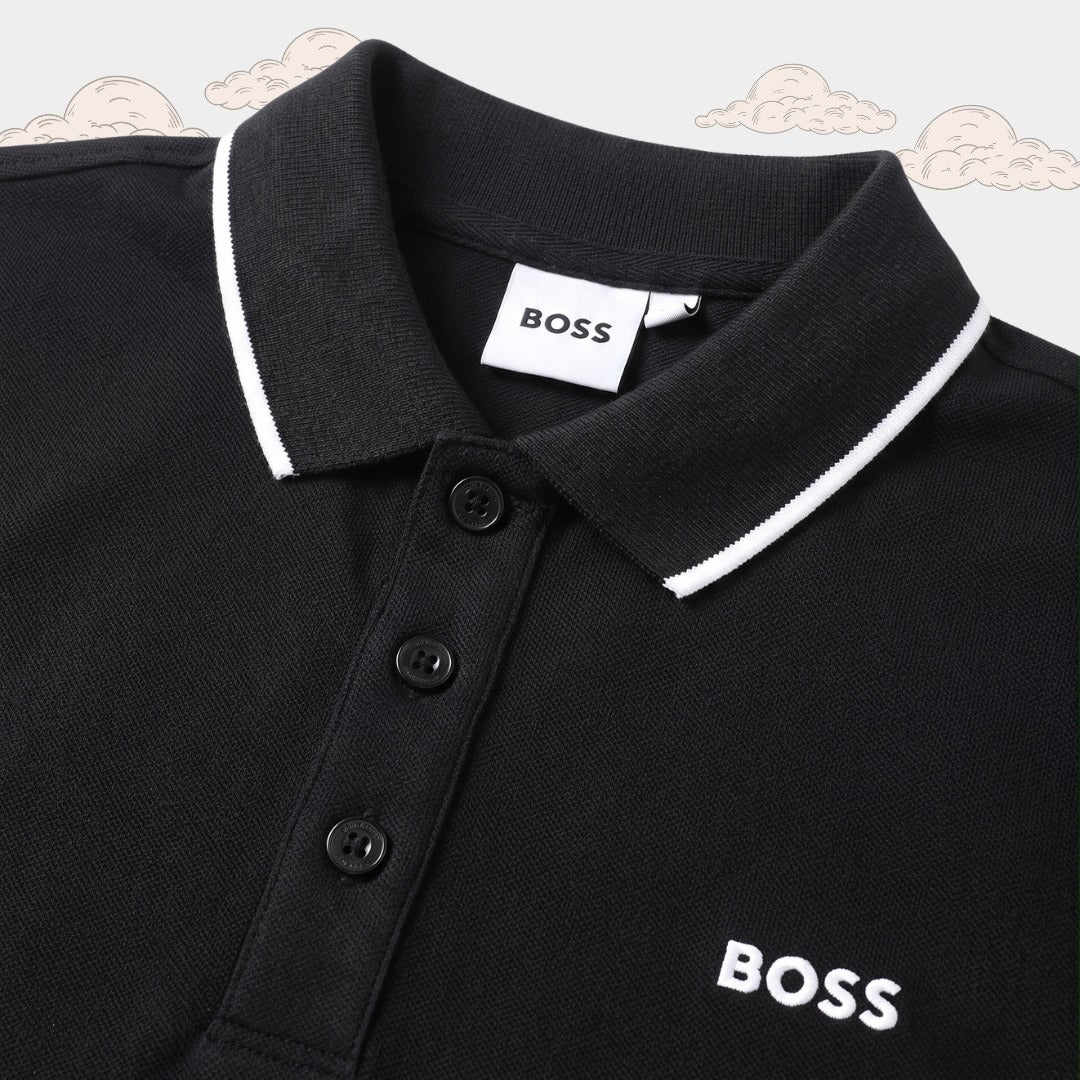 Boss Polo Shirt Black