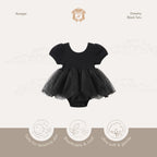 Kekeyo Dreamy Romper Black Tutu | 3M 6M 12M 24M