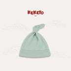 Kekeyo 2-in-1 Baby Set (Hat & Bibs) 0-3M Newborn | Green Series