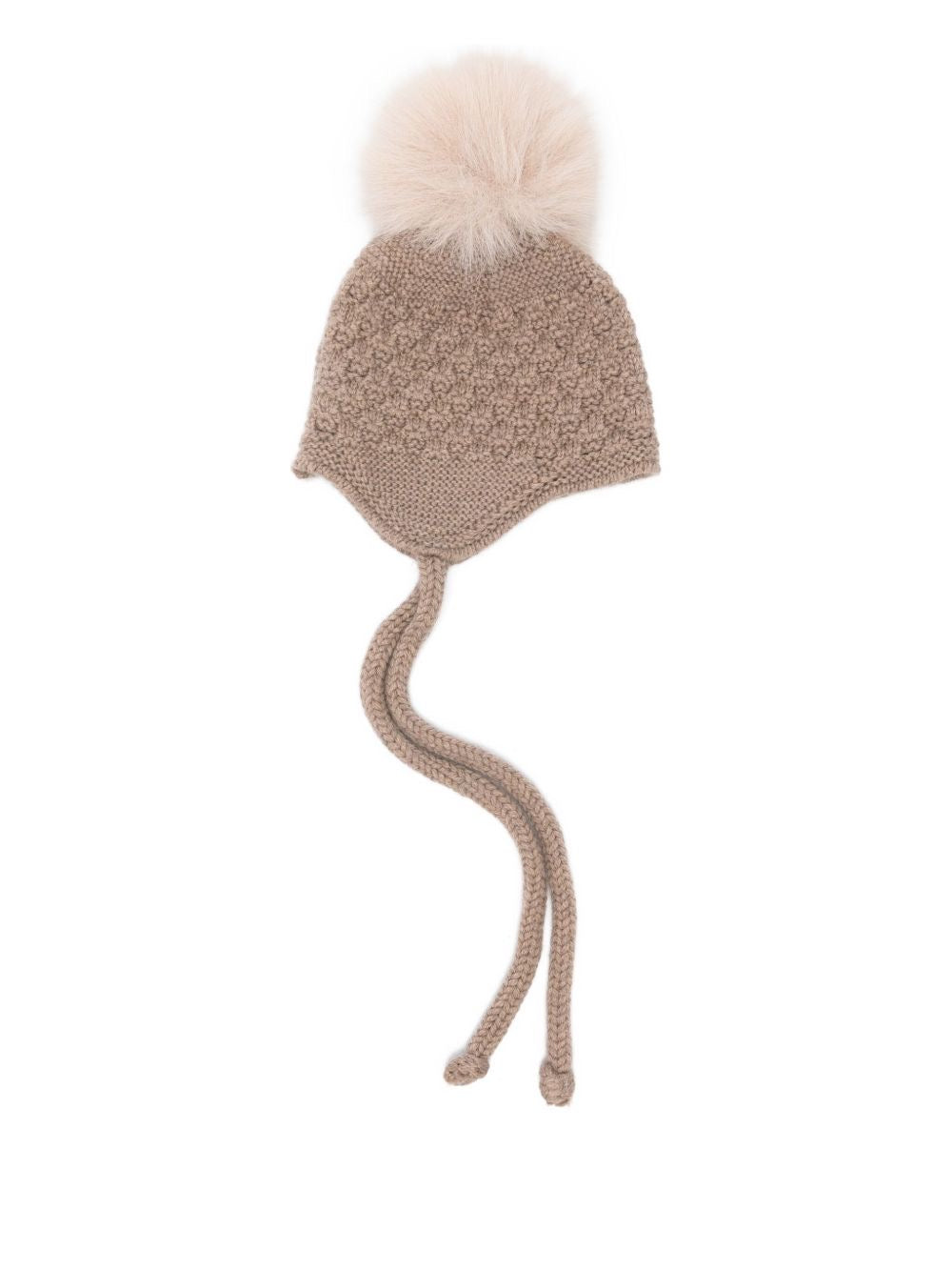 Paz Rodriguez Pompom Knitted Hat