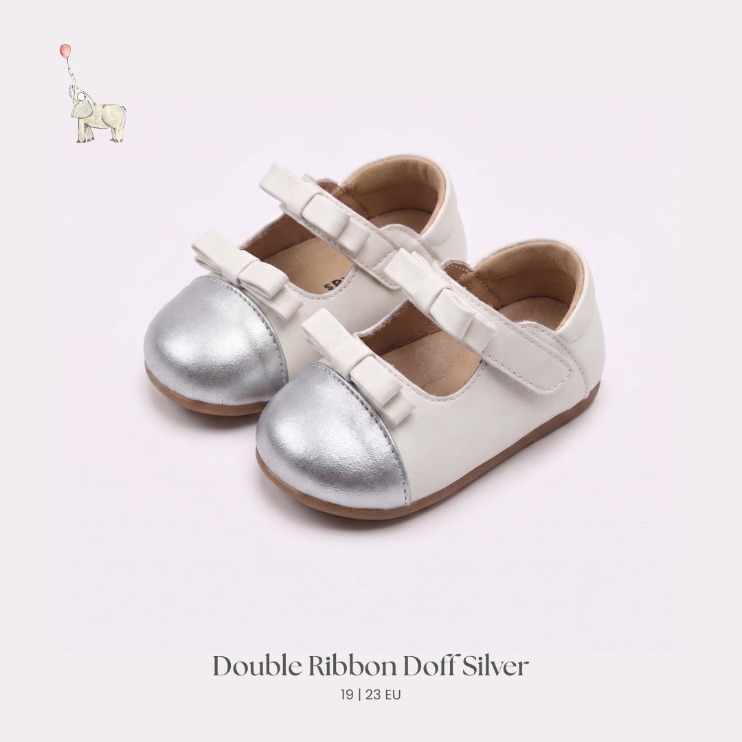 Nube-Double Ribbon Doff Silver