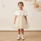 Kekeyo Cape & Dress Glommy Off White | 4Y
