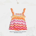 Missoni Top Zigzag Pattern Red | 12 Y