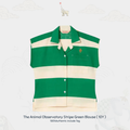The Animal Observatory Strip Green Series | Blouse Baju Terusan Anak Celana Jeans | 2Y 10Y | 12 Y |