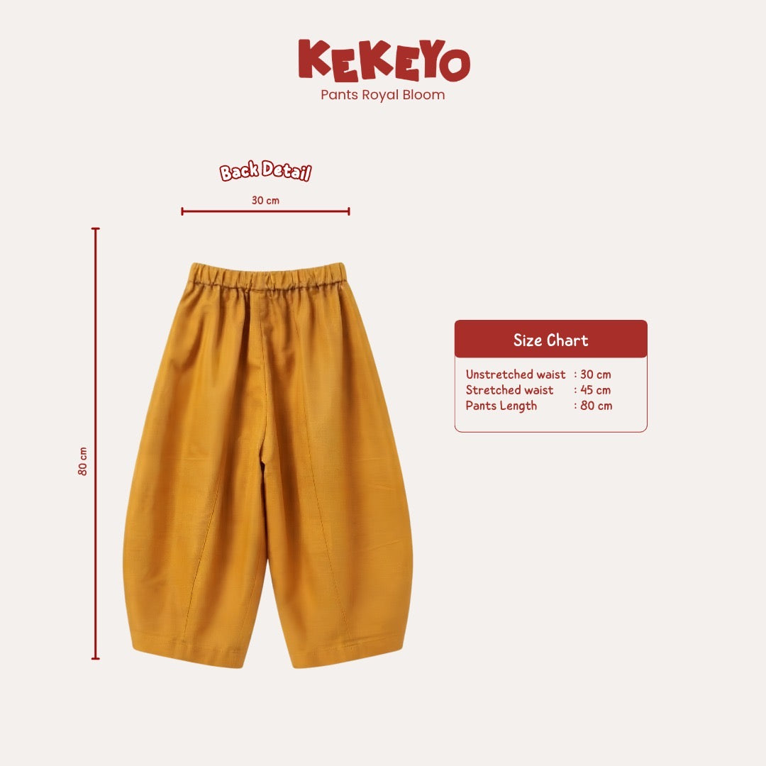 Kekeyo Royal Bloom Water-Repellent Pants | Adult All Size
