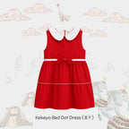 Kekeyo Red Dress Dot | 8Y