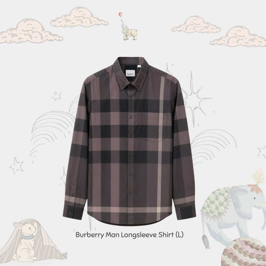 Burberry Man Longsleeve Shirt L