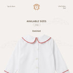 Kekeyo Top & Short Litle Ember Red | 2Y