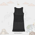 ALAIA Midi dress black (L)