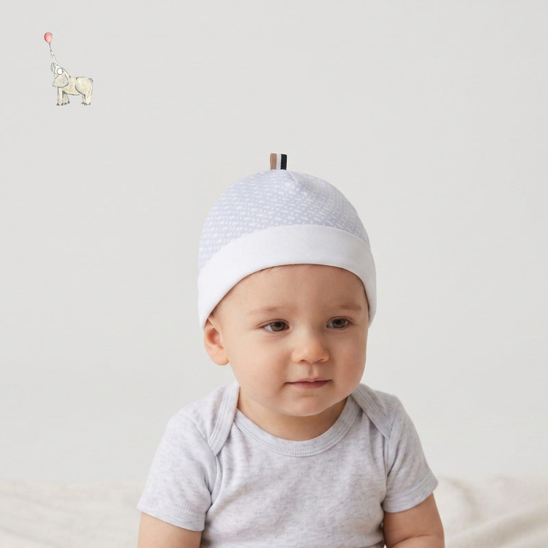 Boss Hat Beanie Blue Logo