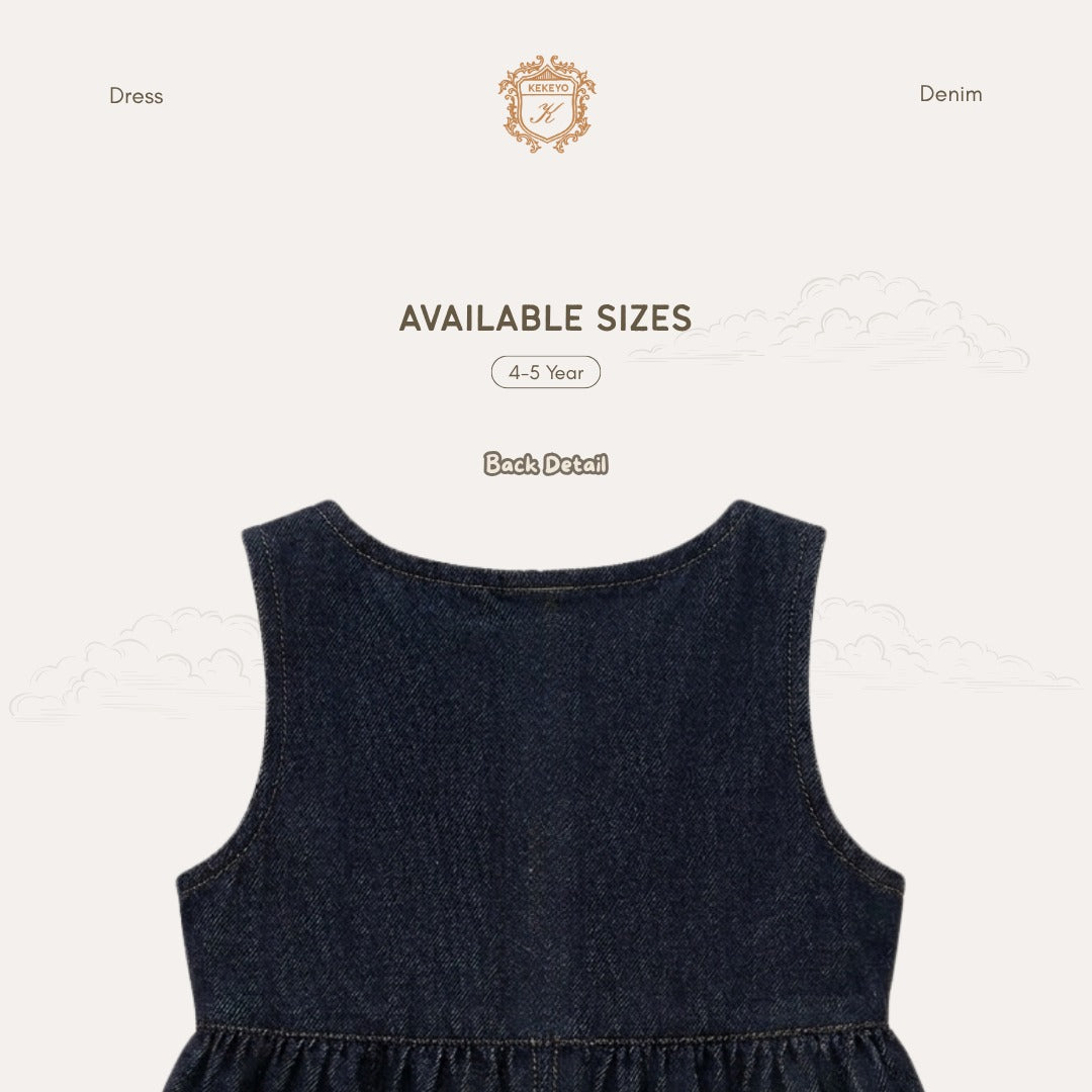 Kekeyo Dress Denim | 4-5Y