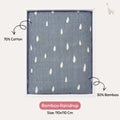 KEKEYO Swaddle Bamboo Raindrop
