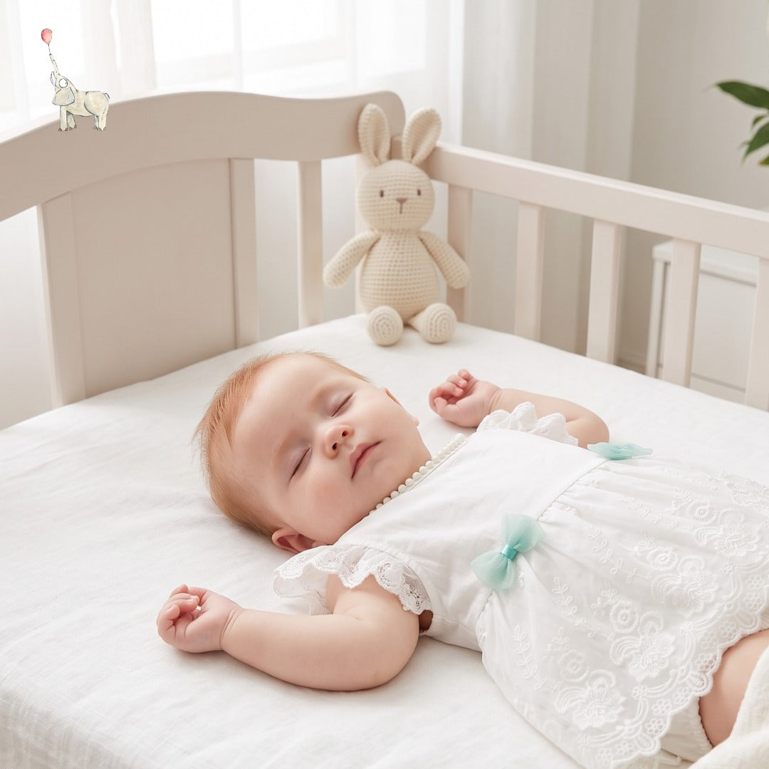 Kekeyo Romper Ana White | 3M 9M