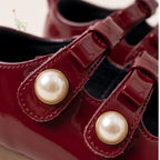 Nube-Ribbon Pearl Maroon
