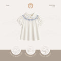 Kekeyo White Blue Line Dress | 1Y