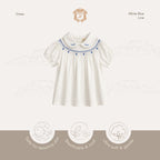 Kekeyo White Blue Line Dress | 1Y
