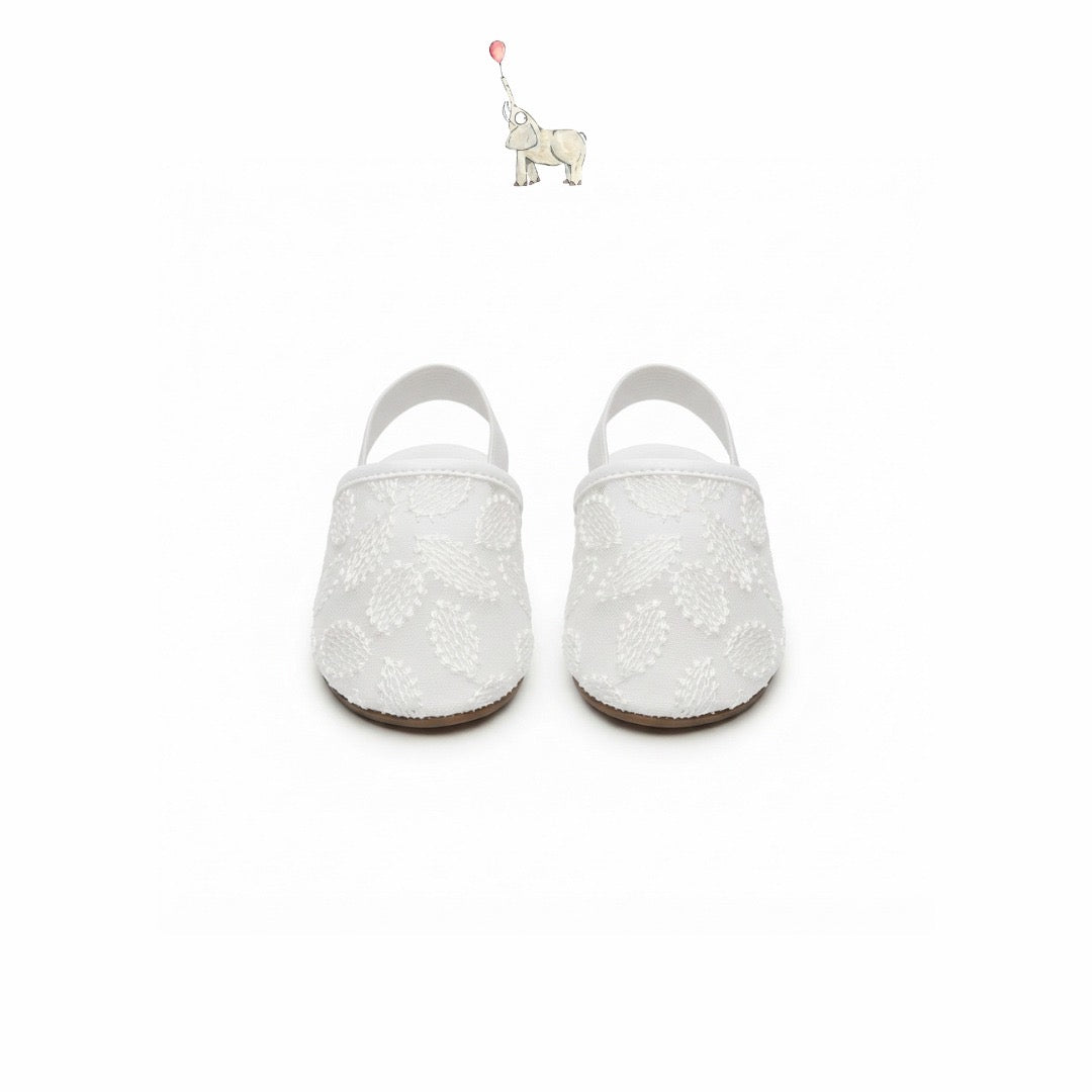 Kekeyo Roland Mesh Embroidery Baby Sandals 6-16M | Babybrandedshop