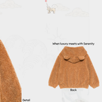 Moschino Fur Jacket Brown ( 6M )
