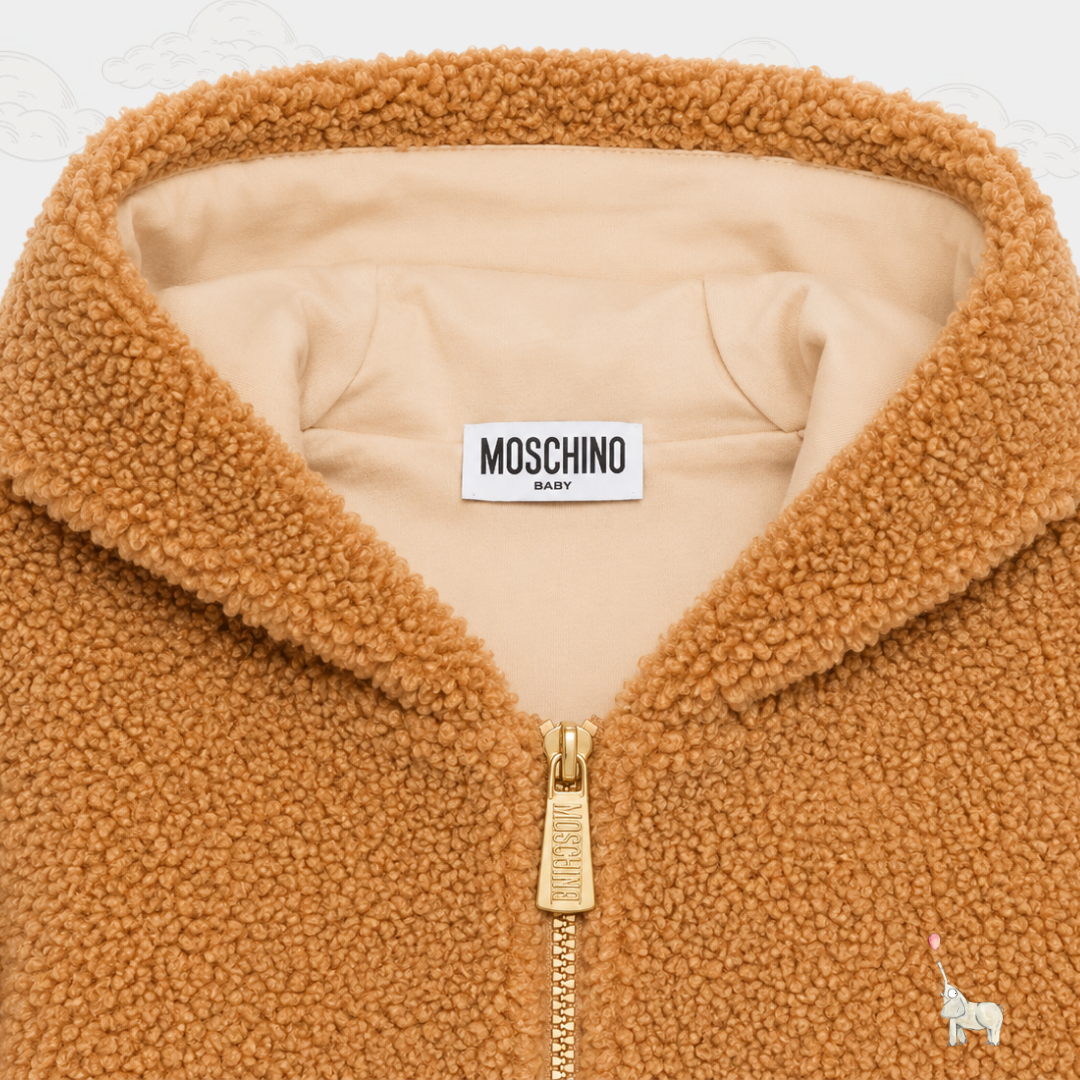 Moschino Fur Jacket Brown ( 6M )