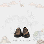Fendi FF Logo Prewalker Shoes | Size 3