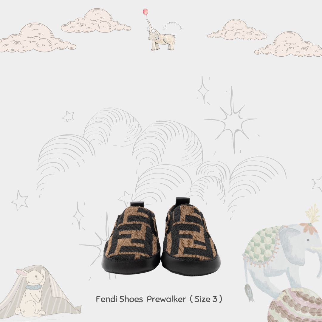 fendi Shoes Prewalker ( Size 3 )
