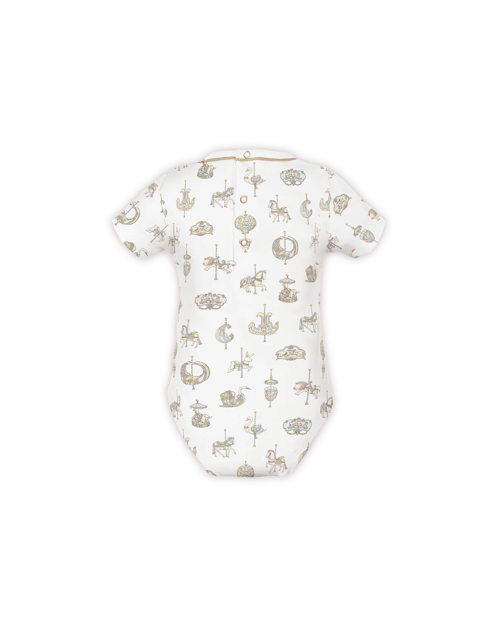Atelier Choux Carousel Newborn Baby Onesie