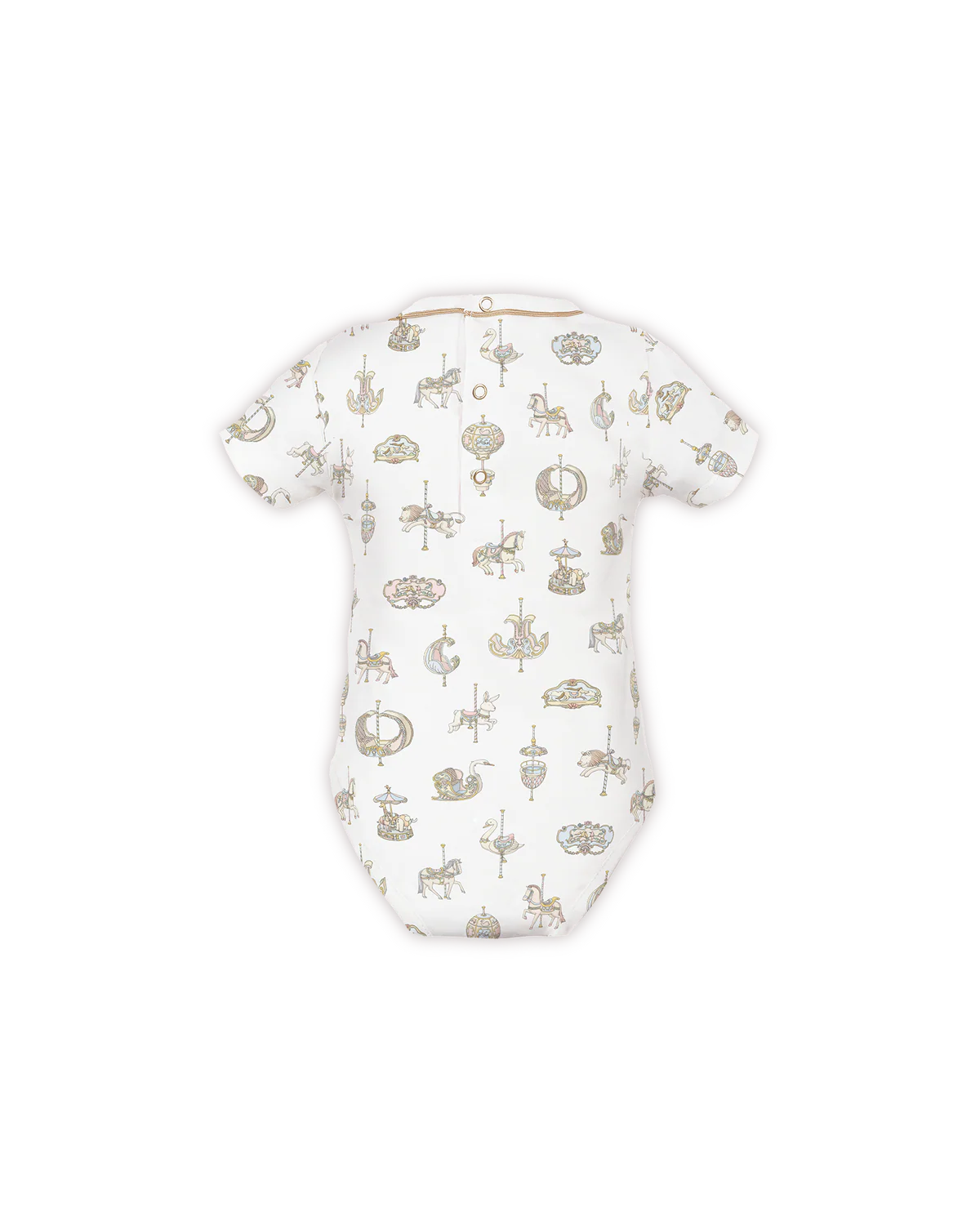 Atelier Choux Carousel Newborn Baby Onesie