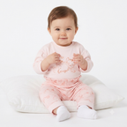 Kenzo Set Top Pants Baby Pink ( 6m )