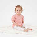 Kenzo Set Top Pants Hairpiece Puff |Kenzo Set Atasan Celana & Hiasan Rambut  |9 M | 18 M
